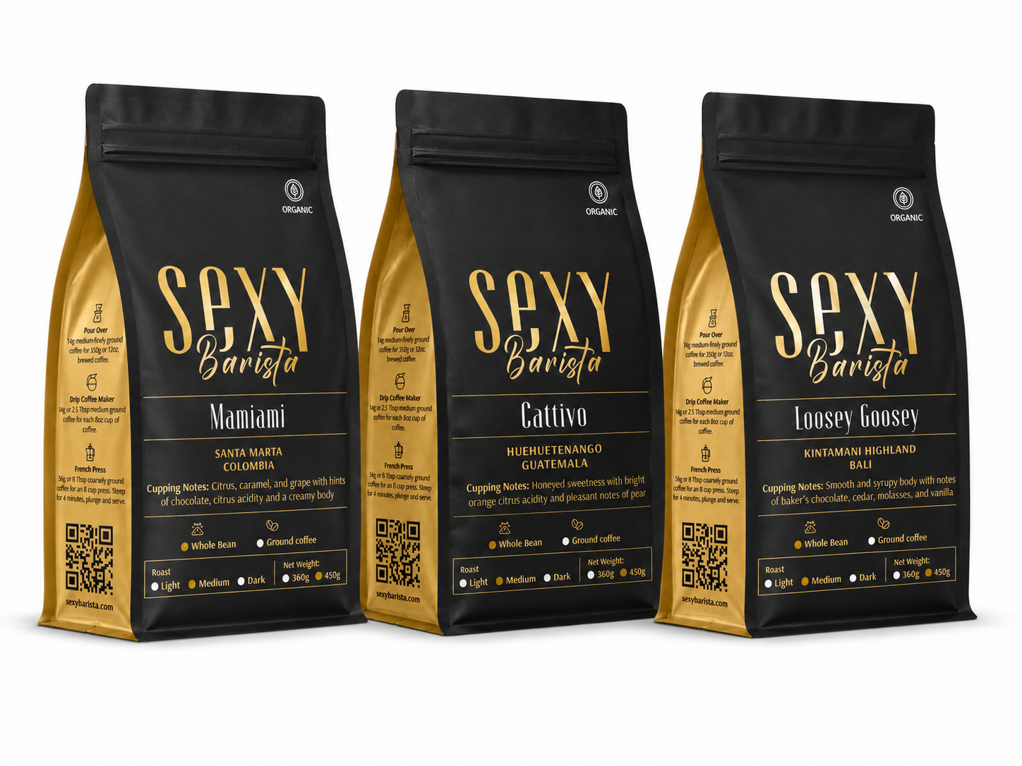 The Sexy Barista Coffee Discovery Trio